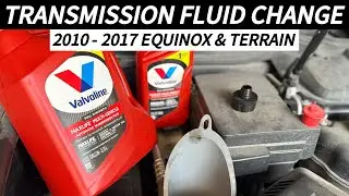 Easy DIY Transmission Fluid Change |  2010-2017 Equinox/Terrain Part 1/2 Supplies and Draining