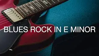 Blues Rock jam in E minor