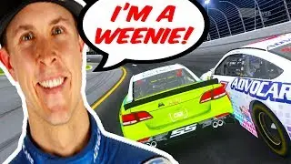 TREVOR BAYNE DOES NOT HAVE A BRAIN! // NASCAR Heat Evolution Career Mode Ep. 40