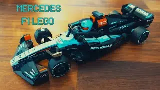 LEGO F1 Mercedes Full Build | Satisfying Formula 1 Car