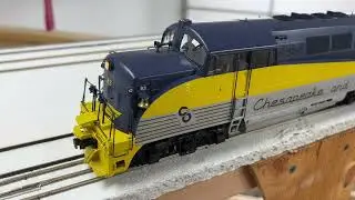 OVL BL2 - Converted to run on Proto48 track, DCC sound installed