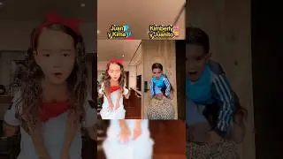 KIMA JUANITO KIM Y JUAN HACIENDO EL MISMO VIDEO 😅❤️ | #jukilop #shorts #kimberlyloaiza