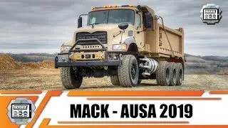 Mack Defense AUSA 2019 teaser heavy trucks for military forces including US Army M917A3 HDT