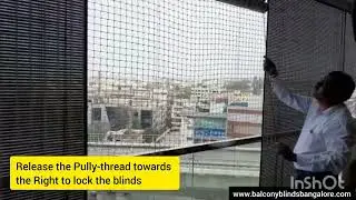 Waterproof Outdoor PVC Curtains for Rain, Heat, and Wind in Bangalore | Balcony Blinds Bangalore