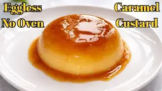 Silky Smooth Custard Pudding Recipe 🍮| No Oven | No Gelatin | Super Creamy 😱