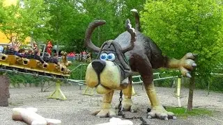 WEIRD Dog Fart Roller Coaster POV - Bon Bon Land Denmark