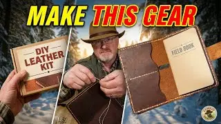 DIY Leather Journal Cover for Preppers & Outdoor Enthusiasts