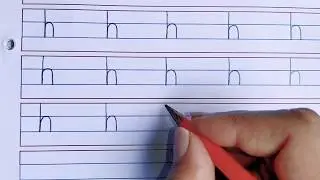 How to write lowercase h