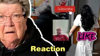 Reaction to GHOST PRANK ON ANGRY GRANDMA!