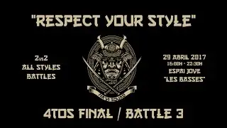 Respect Your Style 2vs2 All Styles Battles / Warframe & Jason vs Hellboy & Kid Wrecker