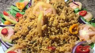 How  to make a yellow rice pigeon peas the best yellow rice pigeon peas rice Chef&rsquo;s Felix and Rosa