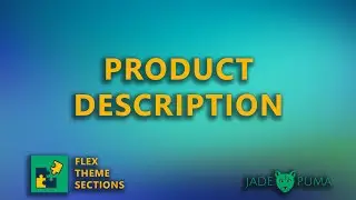 Flex Theme Sections - Product Description