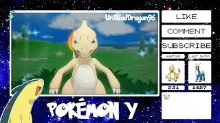 Shiny Charmeleon Live Reaction Only 231 Encounters In Pok&eacute;mon Y