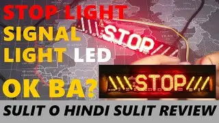 Motorcycle Rear Tail Stop Brake Turn Signal Strip! (Php 86 shipping not includ)