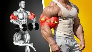 🔥Тренировка для сжигания жира на руках для начинающихIske @ManiacMuscle0
