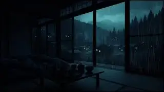 Soft Rain with Distant Thunder 🌧️ | 12 Hour Relaxing Storm for Deep Sleep