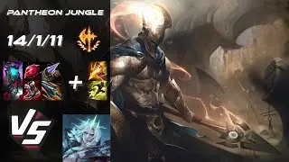 JUNGLE Pantheon vs Viego - NA Challenger Patch 25.S1.6