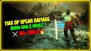 Max OP Spear Damage Build vs King Hrolf & Gna Boss Fights NG+ GMGOW Ragnarok