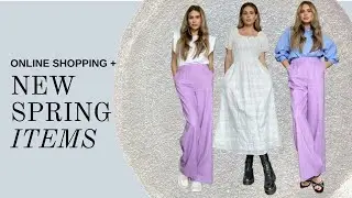ONLINE SHOPPING + STYLING NEW SPRING ITEMS