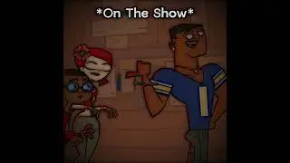 The Foreshadowing..  #totaldrama#dramatotal#luvly_dawn#zoey#lightning#cameron#washingmachineheart