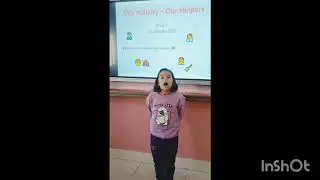 EVS || CLASS 1 || Community Helpers activity