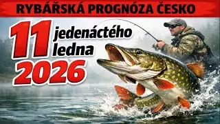 PROGNOZA KRMEN&Iacute; v Česk&eacute; republice na 11 ledna 2026 Hoď v&scaron;echno a jdi na ryby!