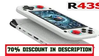 #R43S Retro Handheld Video Game Console Open Source Linux System 4.3Inch IPS Screen Portable Pocket