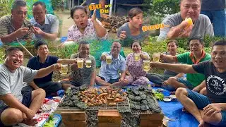 ĂN MỪNG cùng 'Ẩm Thực Đồng Quê' Nhờ MƯA Lớn Đầu Mùa Mới Thấy Món Này Ngon bá cháy | BiBoVlog
