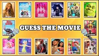 Guess the Movie by the Song! 🎶 Kpop Demon Hunters, Wednesday, Minecraft...⛏️ #quizchallenge #quiz