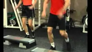 Cours de step: programme &eacute;volutif
