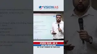 Toppers on Essay | Topper tip by Mr. Sparsh Yadav, AIR 51,  UPSC CSE 2022| TIP #331