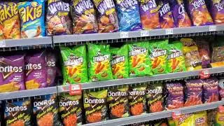 AMAZING! ASMR! CRUNCH TIME TOUR @Walmart CHIPS AISLE 2026! #walmart #asmr #amazing #snacks #aisle 