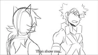 BNHA OC - Bakugou gives Inuzuka another pep talk? [Rough Storyboard]