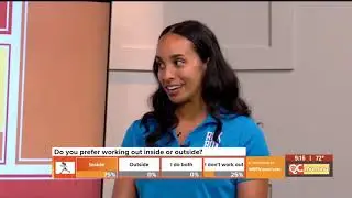 RockBox Fitness on WBTV Raleigh - Working Out in the Heat