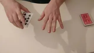 Teleportation!!! Karte wandert aus einem Stapel in den Andern.