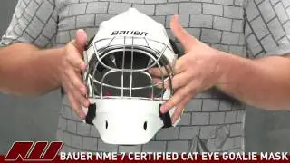 Bauer NME 7 Certified Cat Eye Goalie Mask
