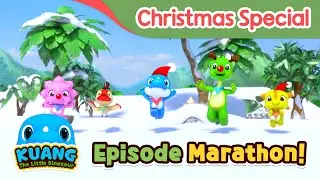 🎄Christmas Special❤ Binge-Watch the Episodes with Kuang🎁 2hour | Dinosaur Animation | Healthy Habits