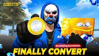 Finally 🔥😍 Convert￼ My ₹10 To Monthly Membership 🤩 | By Playing Tournament 🏆 | #freefiremax 