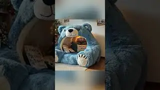 Bear Shaped Reading Nook: Create a Magical Reading Corner for Kids