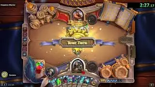 Book of Heroes Guldan vs Forgotten Warrior 4:00 | Hearthstone