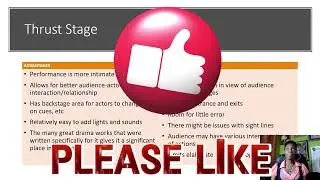 Theatre Spaces PT. 2| Spot Light on Thrust Stages: Advantages & Disadvantages| #performance #stage