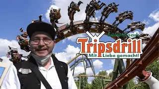 Im Freizeitpark Tripsdrill mit @Christienco