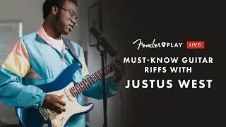 Must-Know Guitar Riffs With Justus West | Fender Play LIVE | Fender