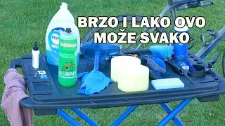 KOMPLETNO ČIŠĆENJE KASETE, LANCA I PREDNJEG LANČANIKA SA PRAVILNIM PODMAZIVANJEM!!!