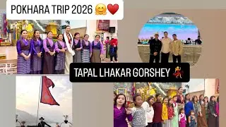 2026 Pokhara Vlog || First time experiencing local flight in Nepal || LHAKAR Gorshey in TAPAL || FUN