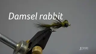 Atado de Damsel rabbit // atado de moscas // flytying // montaje