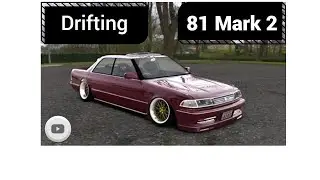 Drifting a 81 Mark 2 Toyota (Tamada Sportsland)