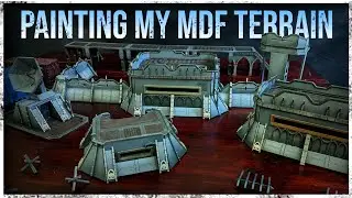 Быстрая и простая покраска МДФ Wargaming Terrain &mdash; Готово к использованию на столе
