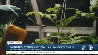 Michigan health officials warn against dangerous pesticides sold online