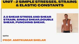 Lecture 5 Shear stress Shear strain and Punching Shear